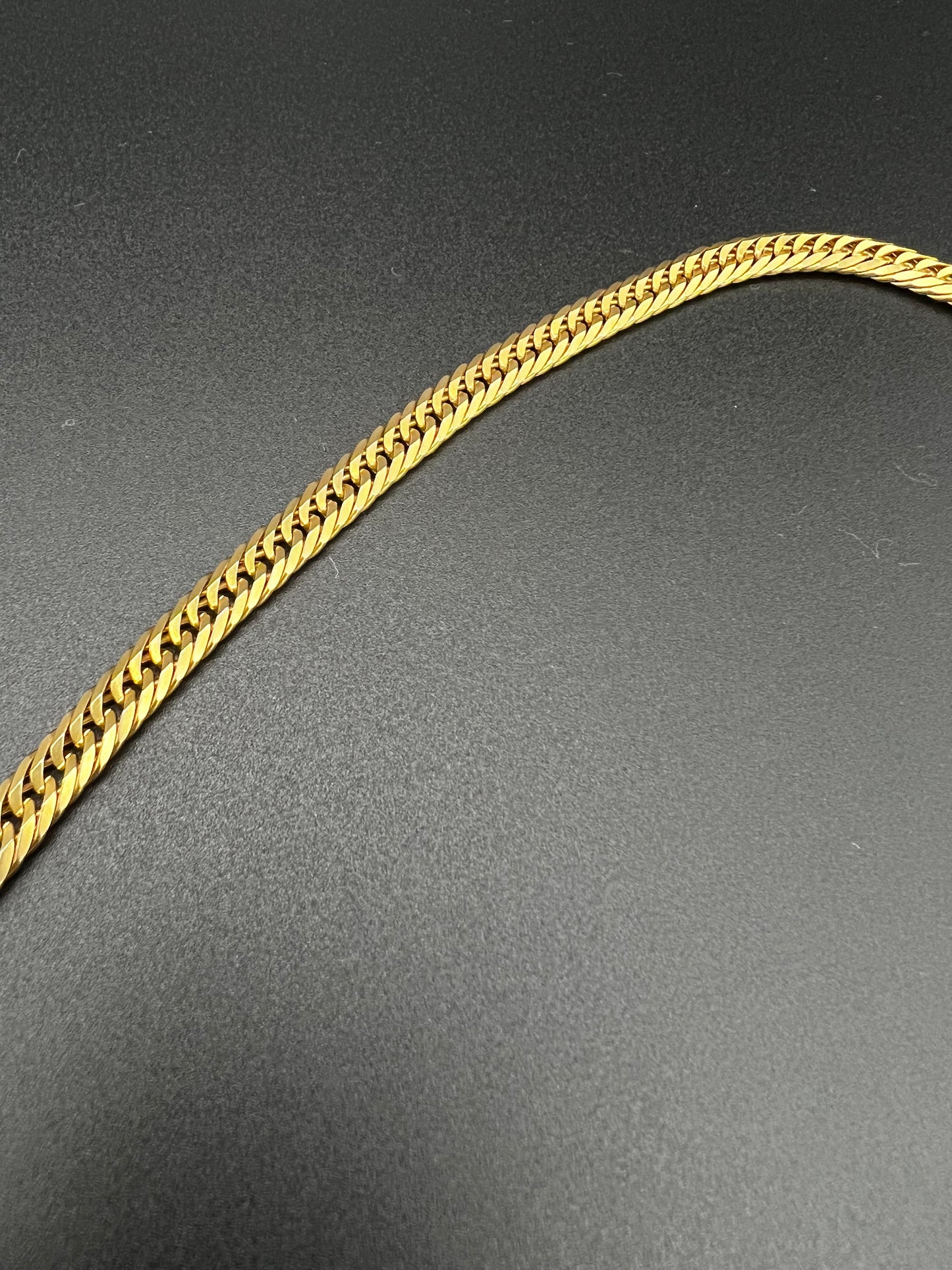 喜平6面 チェーン K18 50g